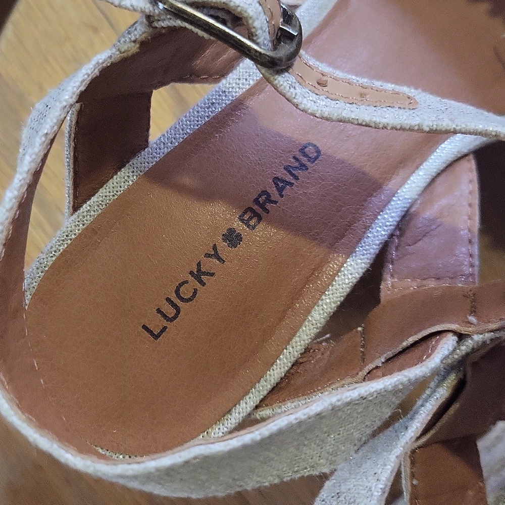 Lucky Brand Heeled Sandals - Picture 7 of 10